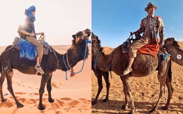 Không tag tên nhau trên mạng xã hội nhưng fans dễ dàng nhận ra họ cùng nhau trong một chuyến du lịch khám phá dài ngày.