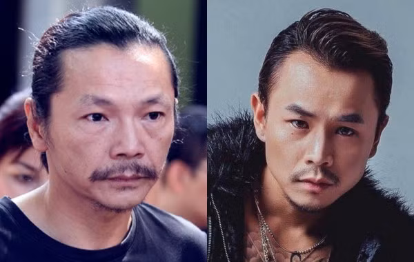 Dễ thấy, dù chẳng có liên quan gì đến nhau nhưng cặp đôi nghệ sĩ Trung Anh và Vbiz giống nhau như anh em.Binz còn đùa vui đây là phiên bản mặt nhàu của mình do đi diễn nhiều.