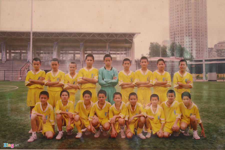 Hình ảnh ngộ nghĩnh thời thơ ấu của Đoàn Văn Hậu ảnh 4 Hinh anh ngo nghinh thoi tho au cua Doan Van Hau hinh anh 4