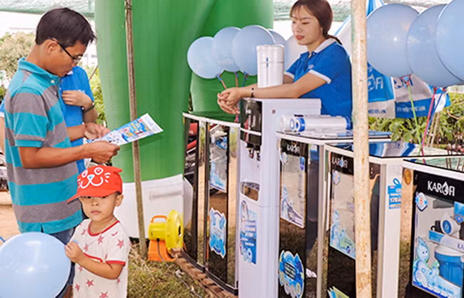 “Ma trận” thị trường máy lọc nước