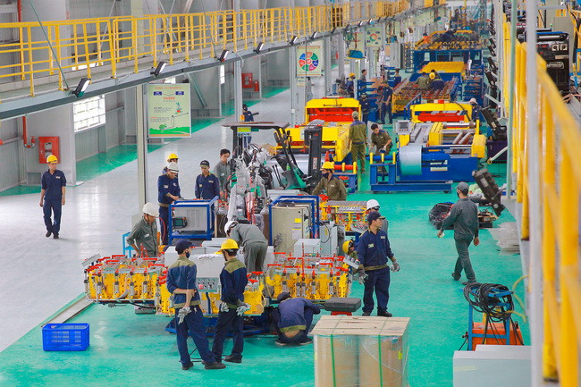 Nhà máy Bus Thaco có tổng vốn đầu tư 7.000 tỷ đồng; công suất thiết kế 20.000 xe/năm