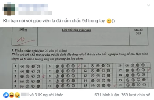 Những học sinh có "bàn tay vàng" trong làng thi trắc nghiệm