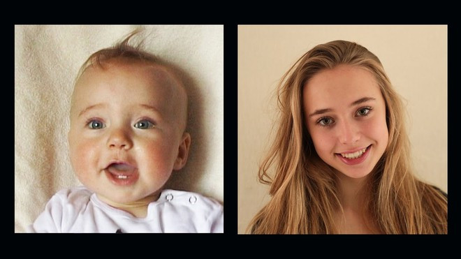 Người cha ghi lại hình ảnh con gái từ khi sinh đến năm 20 tuổi ảnh 1 Nguoi cha ghi lai hinh anh con gai tu khi sinh den nam 20 tuoi hinh anh 1