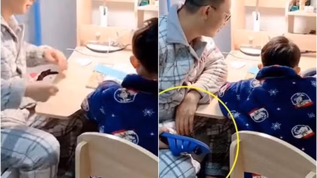 Thì ra "vũ khí" dạy con học của bố là đây. 