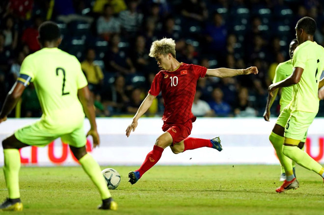 Công Phượng (giữa) sẽ là một trong những niềm hy vọng của VN ở vòng loại World Cup 2022 Công Phượng (giữa) sẽ là một trong những niềm hy vọng của VN ở vòng loại World Cup 2022