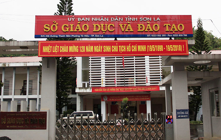 Sở Giáo dục và Đào tạo Sơn La (ảnh chụp tháng 7/2018). Ảnh: Dương Tâm