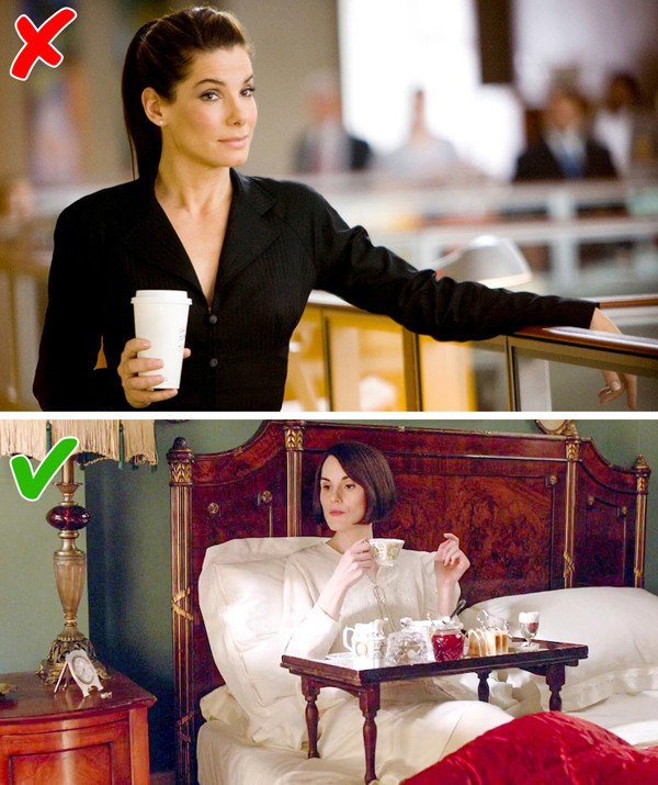 Không ăn sáng, chỉ uống cà phê Một số người nghĩ rằng không ăn sáng sẽ giúp bạn gầy hơn nhưng sự thực không phải vậy. Các nhà khoa học tại Đại họcTel Aviv,Israel,đã chứng minh rằng, chế độ ăn với bữa sáng đầy đủvà bữa tối nhẹ nhàng giúp giảm cân hiệu quả hơn. Quá trình trao đổi chất hoạt động hiệu quả hơn vào buổi sáng, vì vậy, bạn có thể ăn no vào bữa đầu tiên trong ngày và ăn ít dần trong các bữa còn lại. Không ăn sáng, chỉ uống cà phê