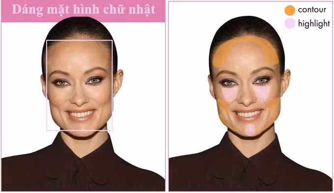 Cách trang điểm tạo khối chuẩn cho từng dáng mặt - 2