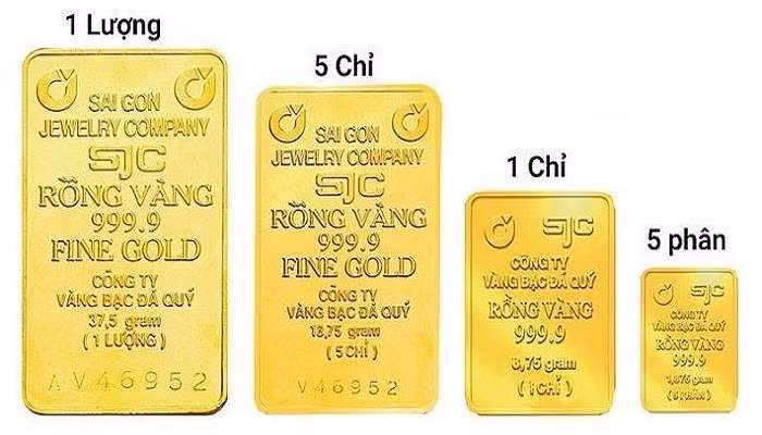 Giá vàng cuối tuần tăng trở lại