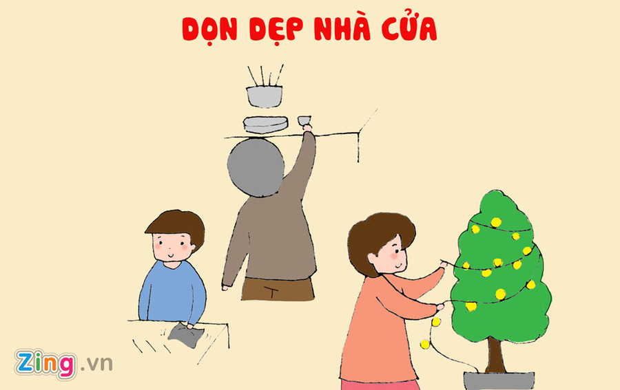 Tranh thủ những ngày cuối năm để dọn dẹp, trang hoàng lại nhà cửa cho tươm tất có lẽ là "điệp khúc" quen thuộc của nhiều gia đình Việt. Những bộ bàn ghế gỗ với hoa văn cầu kỳ, tỉ mỉ hẳn sẽ khiến lũ trẻ trong nhà "khóc thét" mỗi khi lau rửa. 8 hoat dong