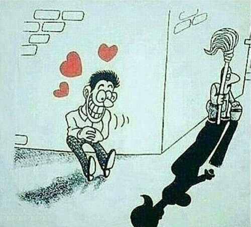 Tình yêu mù quáng.