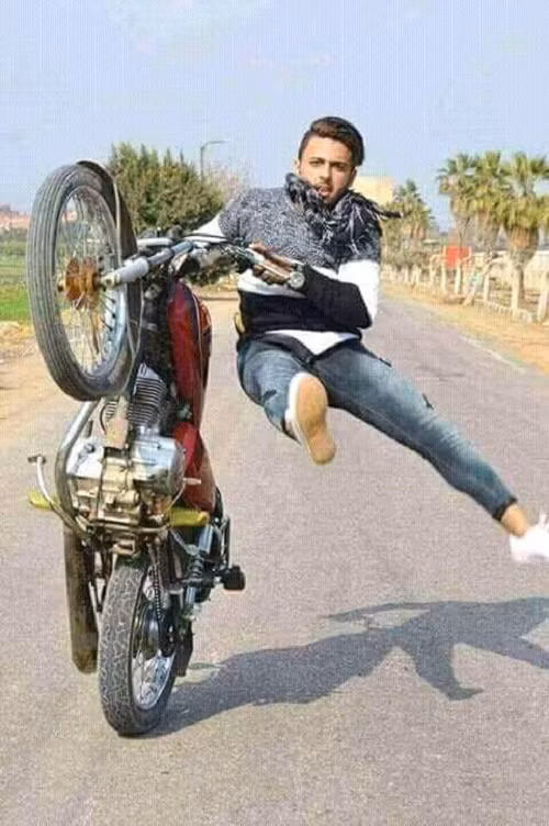 Một giây trước tai nạn.