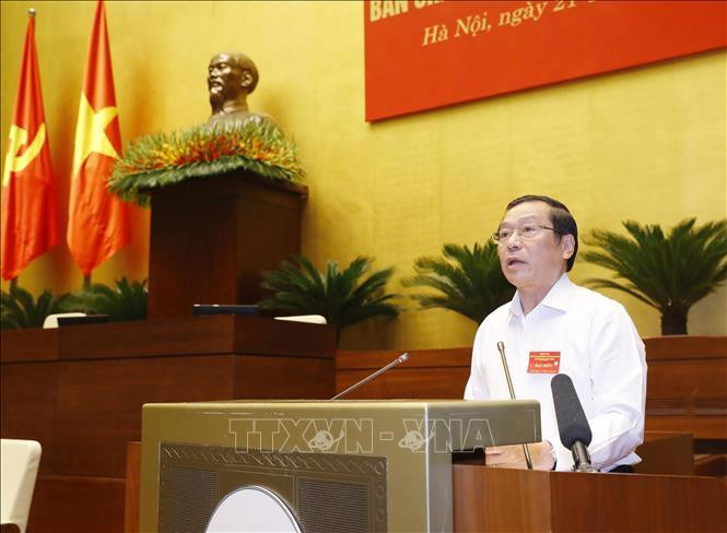 Đồng chí Lại Xuân Môn, Uỷ viên Trung ương Đảng, Phó Trưởng Ban Tuyên giáo Trung ương giới thiệu chương trình hội nghị. Ảnh: Phương Hoa/TTXVN Đồng chí Lại Xuân Môn, Uỷ viên Trung ương Đảng, Phó Trưởng Ban Tuyên giáo Trung ương giới thiệu chương trình hội nghị. Ảnh: Phương Hoa/TTXVN