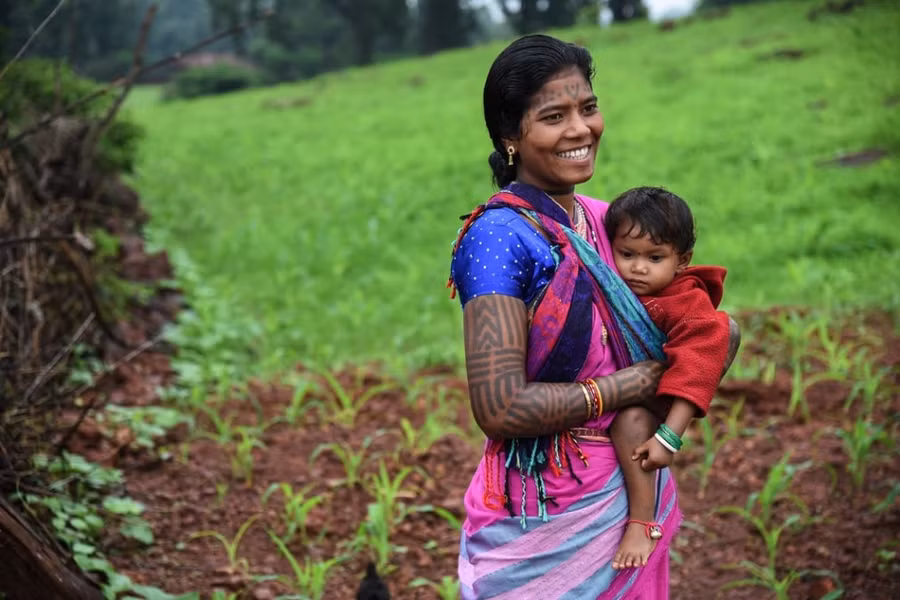 Mai một truyền thống xăm hình ở bộ lạc Baiga