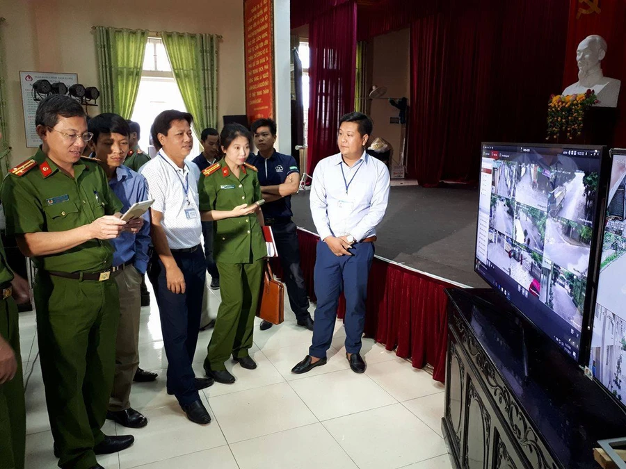 Phường Trung Đô, TP Vinh là nơi đầu tiên của Nghệ An vận hành hệ thống camera giám sát cộng đồng