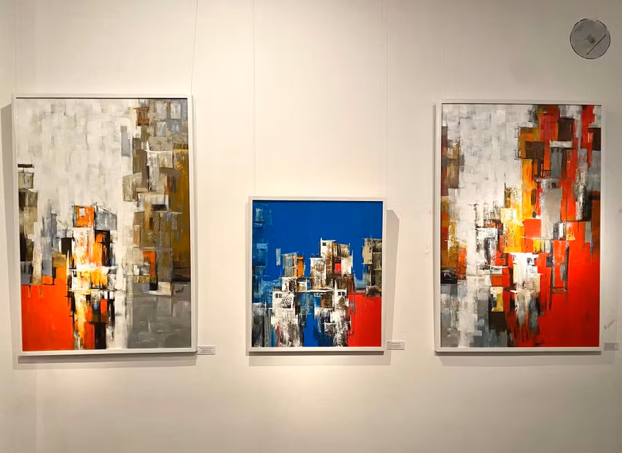 Tác phẩm của hoạ sĩ Bảo Hà.