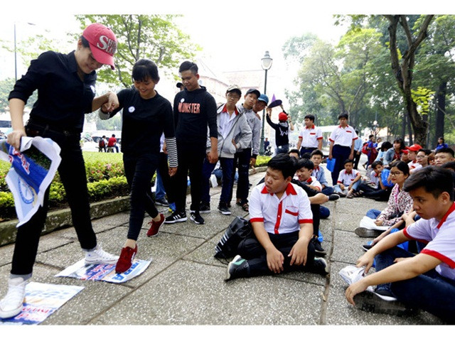 Các hoạt động vui chơi lành mạnh, mang tính định hướng tư tưởng lối sống cho học sinh, sinh viên cần được phát huy và nhân rộng