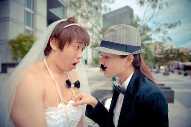 Tại sao lại có những bức ảnh cưới hài hước như thế này? hình ảnh 9 tai sao lai co nhung buc anh cuoi hai huoc nhu the nay? hinh anh 9