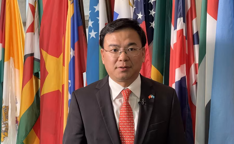 Trưởng đoàn Việt Nam, Thứ trưởng Ngoại giao Phạm Quang Hiệu. Ảnh: Nguyễn Huy/TTXVN Trưởng đoàn Việt Nam, Thứ trưởng Ngoại giao Phạm Quang Hiệu. Ảnh: Nguyễn Huy/TTXVN