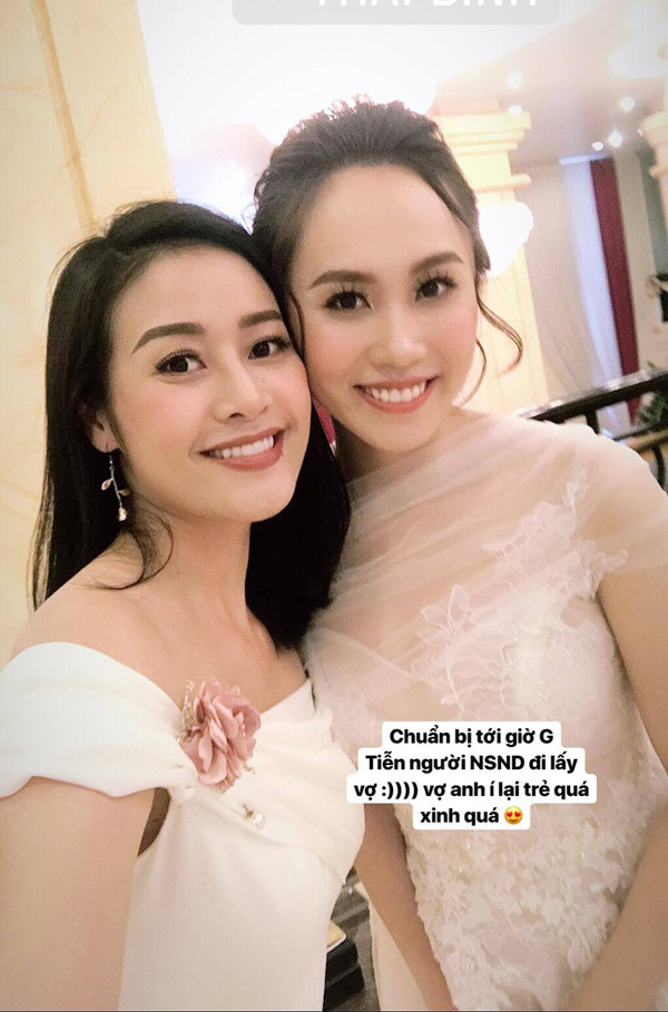 NSND Trung Hiếu và vợ kém 19 tuổi làm tiệc cưới tại quê nhà Thái Bình ảnh 3 NSND Trung Hiếu và vợ kém 19 tuổi làm tiệc cưới tại quê nhà Thái Bình - 2