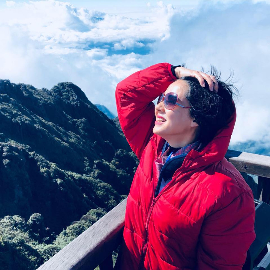 Hình ảnh đời thường cực chất của MC Diễm Quỳnh ảnh 5 Nhung hinh anh doi thuong cuc chat cua MC Diem Quynh hinh anh 5