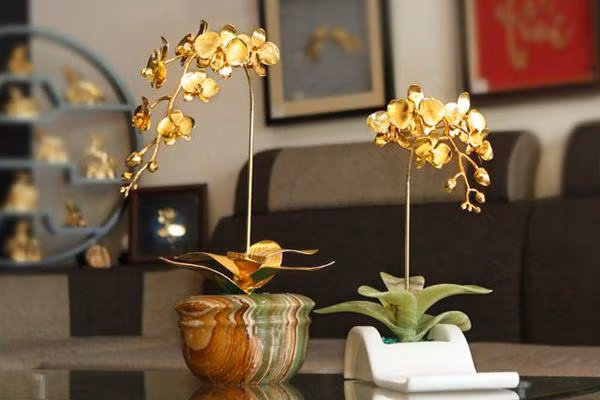 5 loai hoa dep bay phong khach khong som thi muon, kieu gi cung giau - 2
