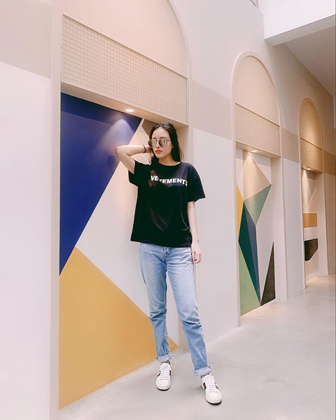 Em gai Mai Phuong Thuy cao 1,78 m, xinh dep va mac sanh dieu hinh anh 10 