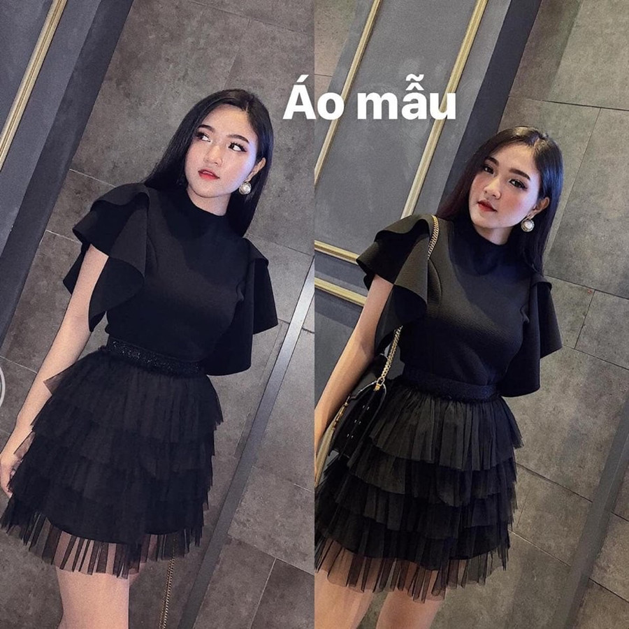 Order chiếc áo đen tay rủ cầu kì, cô gái ngã ngửa khi nhận về sản phẩm trông không khác gì... áo giáp siêu nhân - Ảnh 2. Order chiếc áo đen tay rủ cầu kì, cô gái ngã ngửa khi nhận về sản phẩm trông không khác gì... áo giáp siêu nhân - Ảnh 2.