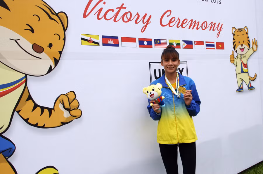 Lưu Thị Thu - vận động viên đầu tiên giành huy chương cho đoàn Thể thao học sinh Việt Nam tại Đại hội