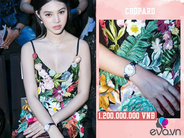 Đồng hồ nạm kim cương 1.2 tỷ là món đồ mà cô tậu từ những ngày đầu bước chân vào showbiz. Đồng hồ nạm kim cương 1.2 tỷ là món đồ mà cô tậu từ những ngày đầu bước chân vào showbiz.