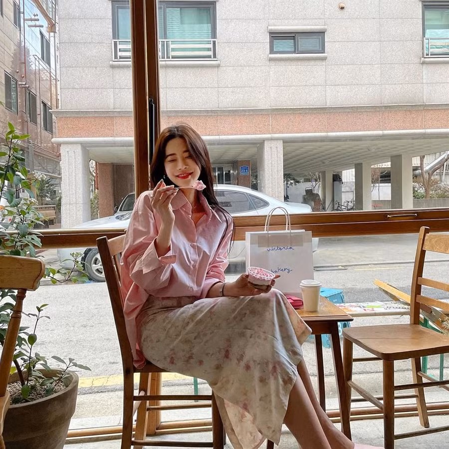 5 kiểu chân váy gái Hàn đang diện nhiều nhất, chị em sắm hết thì không bao giờ có chuyện mặc xấu-15