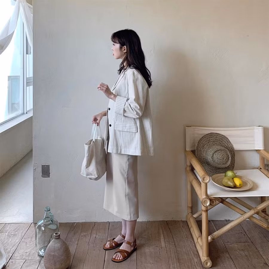 5 kiểu chân váy gái Hàn đang diện nhiều nhất, chị em sắm hết thì không bao giờ có chuyện mặc xấu-11