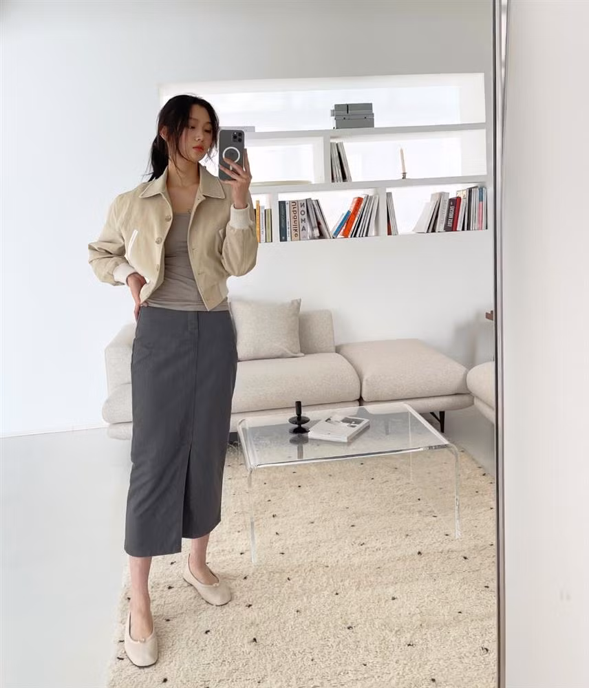 5 kiểu chân váy gái Hàn đang diện nhiều nhất, chị em sắm hết thì không bao giờ có chuyện mặc xấu-12