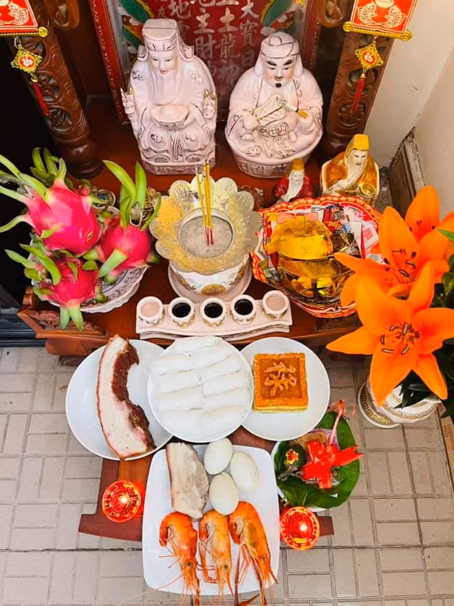 Sao Việt ồ ạt khoe mâm cúng hoành tráng ngày vía Thần Tài-9