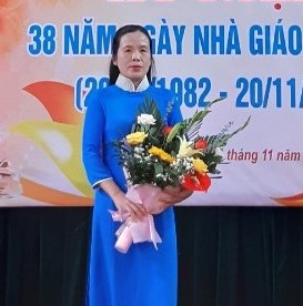 Tác giả Lã Thị Thuý Hằng.