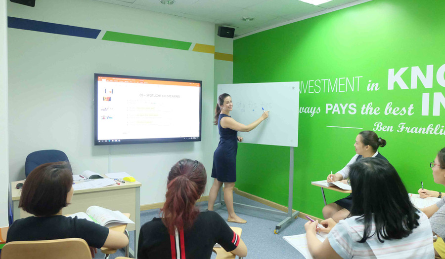 Tại DTP Academy, người học được tạo một sân chơi ngôn ngữ vui nhộn, thân thiện, bổ ích Tại DTP Academy, người học được tạo một sân chơi ngôn ngữ vui nhộn, thân thiện, bổ ích