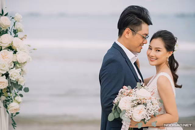 Ảnh cưới của nàng thơ xứ Huế Kiều Oanh - Ảnh 1.