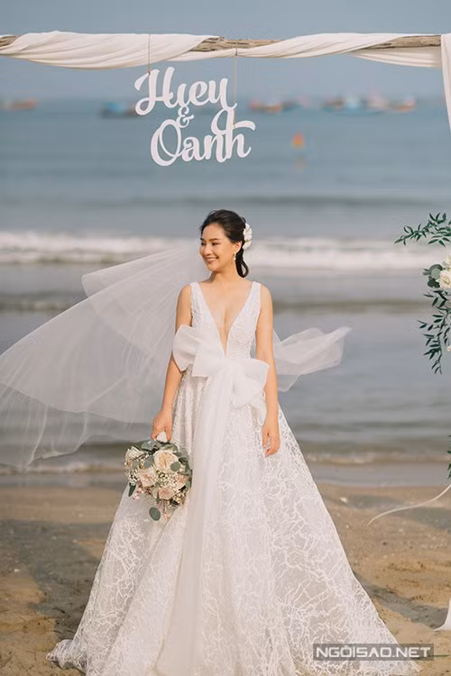 Ảnh cưới của nàng thơ xứ Huế Kiều Oanh - Ảnh 4.