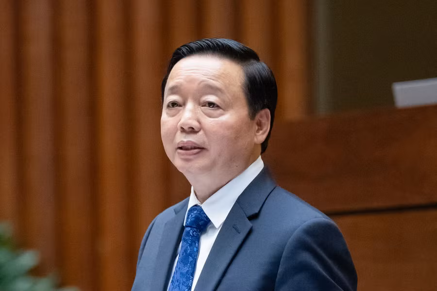 Phó Thủ tướng Trần Hồng Hà trả lời chất vấn sáng 6/6.