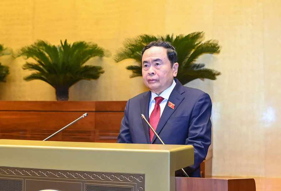 Chủ tịch Quốc hội Trần Thanh Mẫn. (Ảnh: Nguyên Thuỷ)