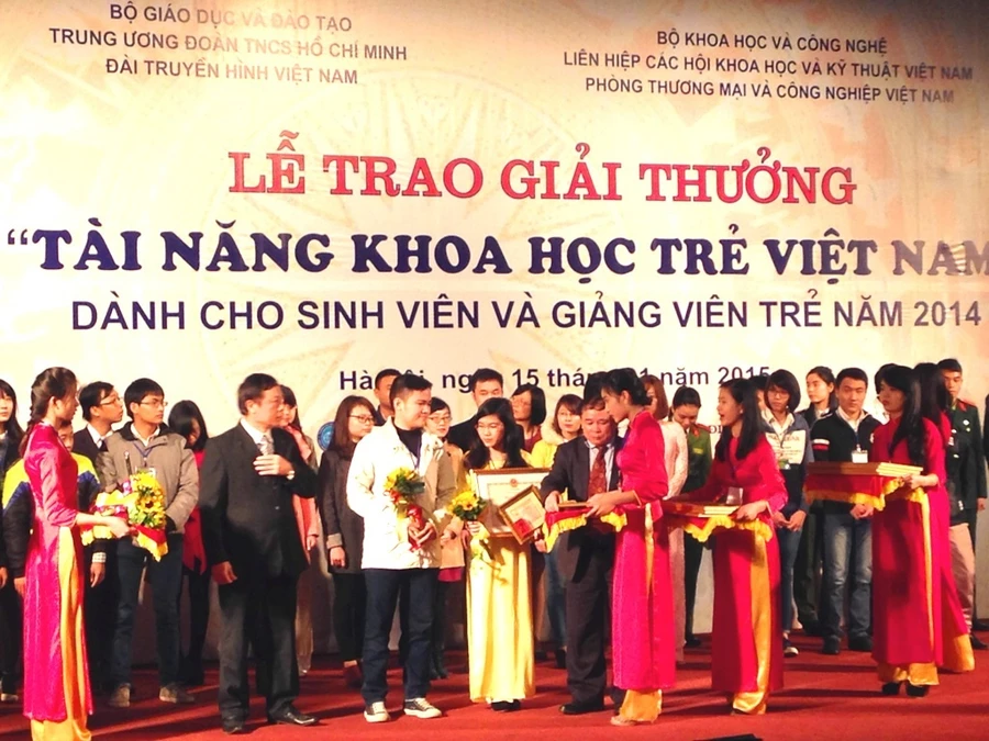 Quyết định dừng xét tặng giải thưởng “Tài năng khoa học trẻ Việt Nam”