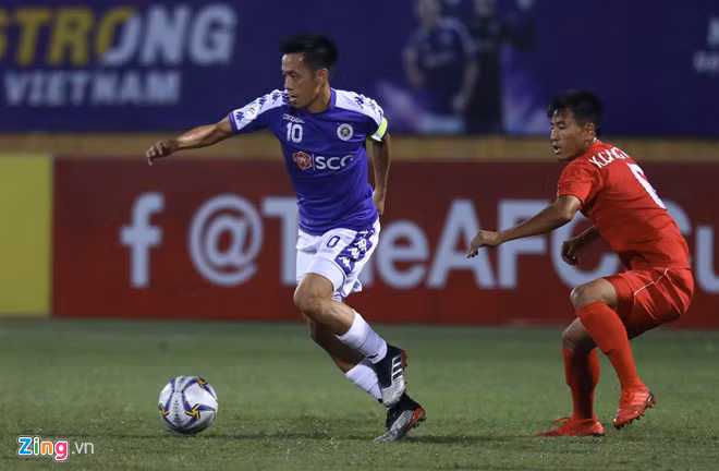 Văn Quyết cùng đồng đội chơi áp đảo, nhưng chỉ có trận hòa 2-2 trước đại diện tới từ CHDCND Triều Tiên