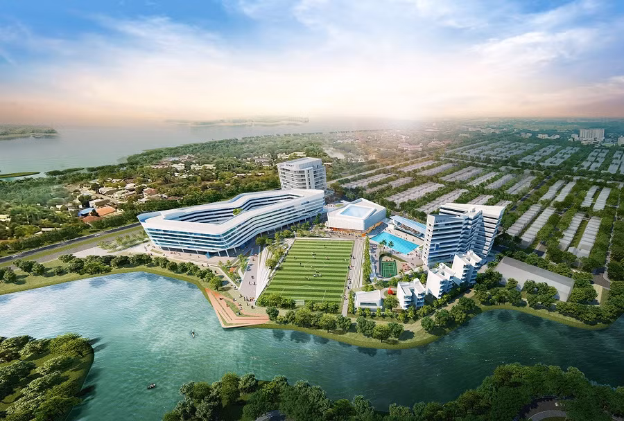 Phối cảnh cơ sở chính của UMT