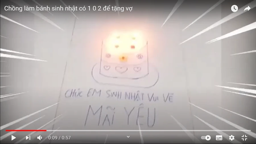 Clip: Chiếc bánh sinh nhật có 1-0-2 chỉ có trong mùa dịch