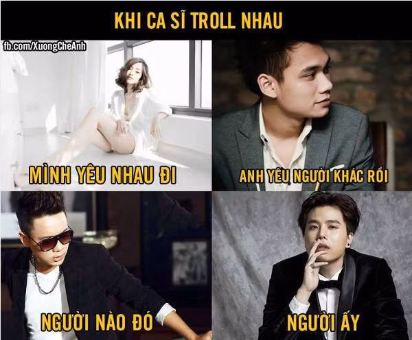 Khi ca sĩ troll nhau ảnh 5