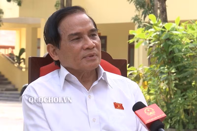 Đại biểu Quách Thế Tản. Ảnh: Quochoi.vn