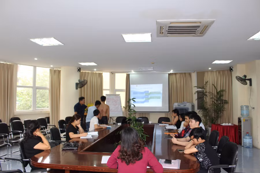 Quang cảnh lớp học