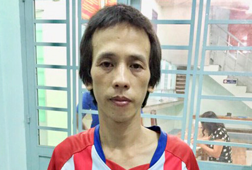 Trần Trọng Luận tại cơ quan điều tra. Ảnh: Nguyệt Triều. Trần Trọng Luận tại cơ quan điều tra. Ảnh:Nguyệt Triều.