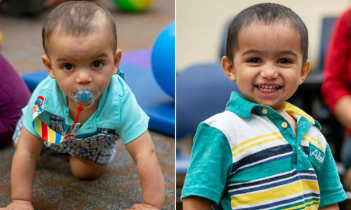 Hai anh em Juan Pedro và Guillermo Timoteo sống sót sau khi bị đâm dao, kéo vào hộp sọ. Ảnh: CNN.