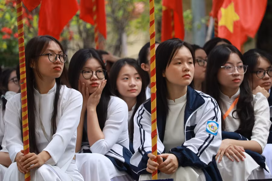 Năm nay, lễ khai giải ở Nghệ An được tổ chức trang trọng, ngắn gọn, ý nghĩa. (Ảnh: Phạm Tâm)